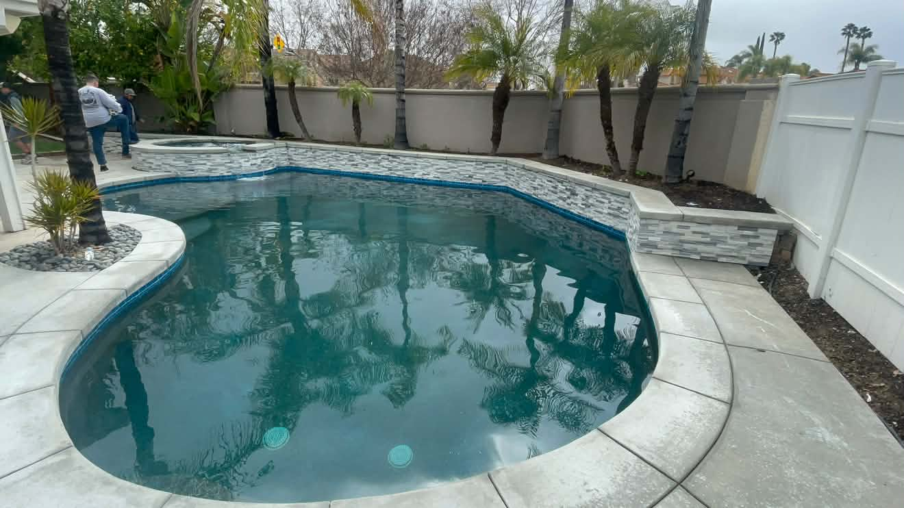 Pool after restoration