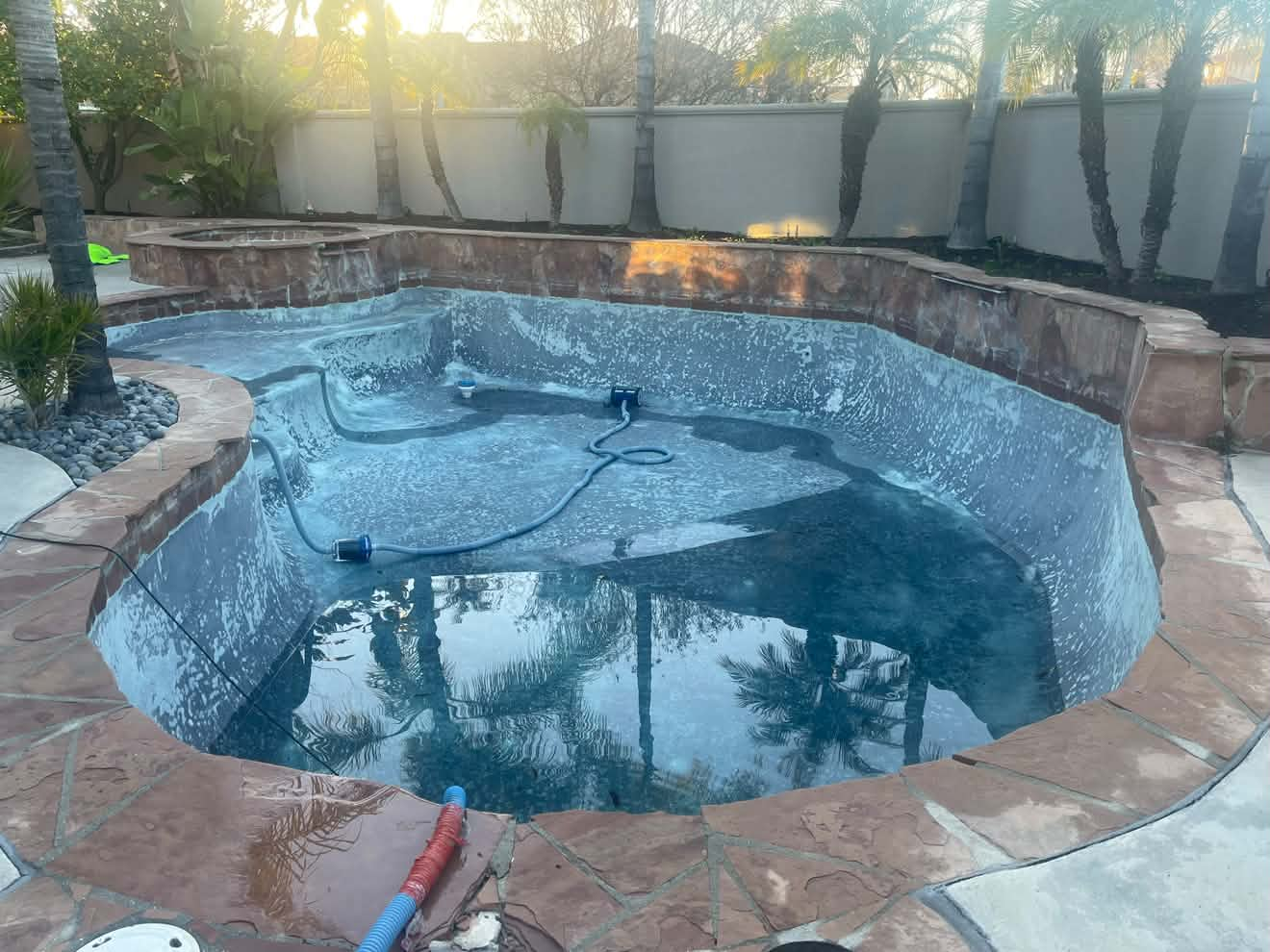 Pool before restoration